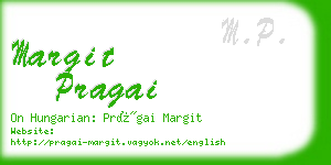 margit pragai business card